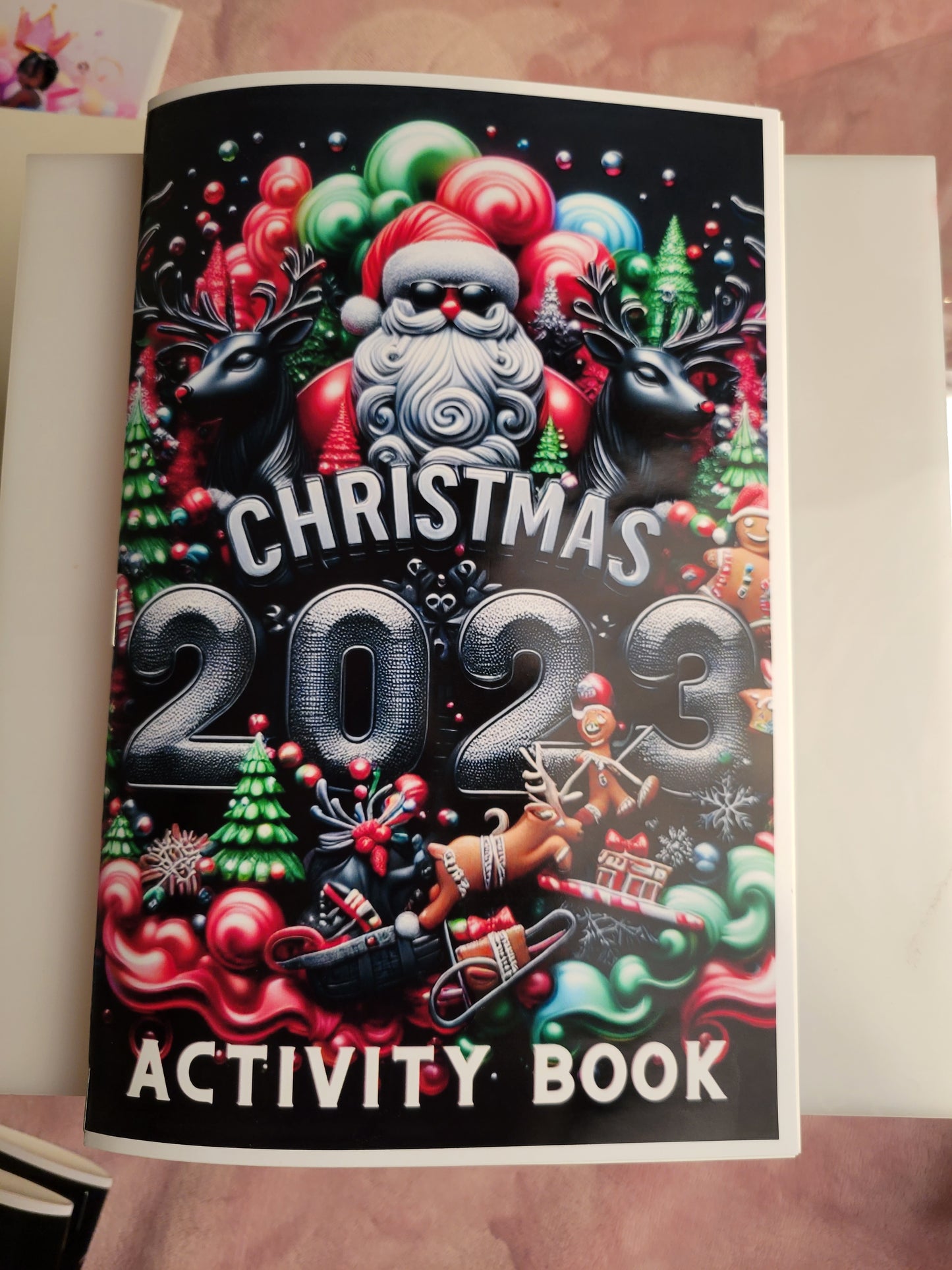 individual 12 page coloring book