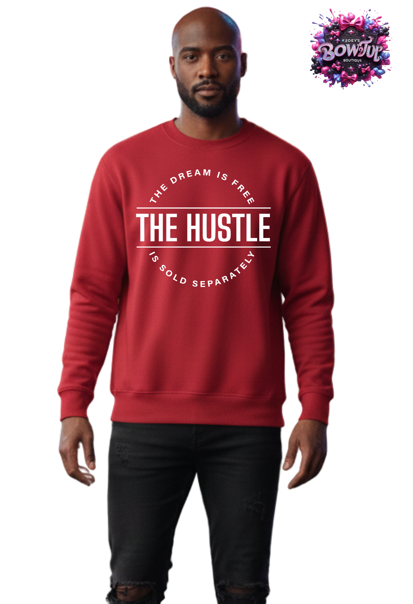 Men The dream is free sweatshirt