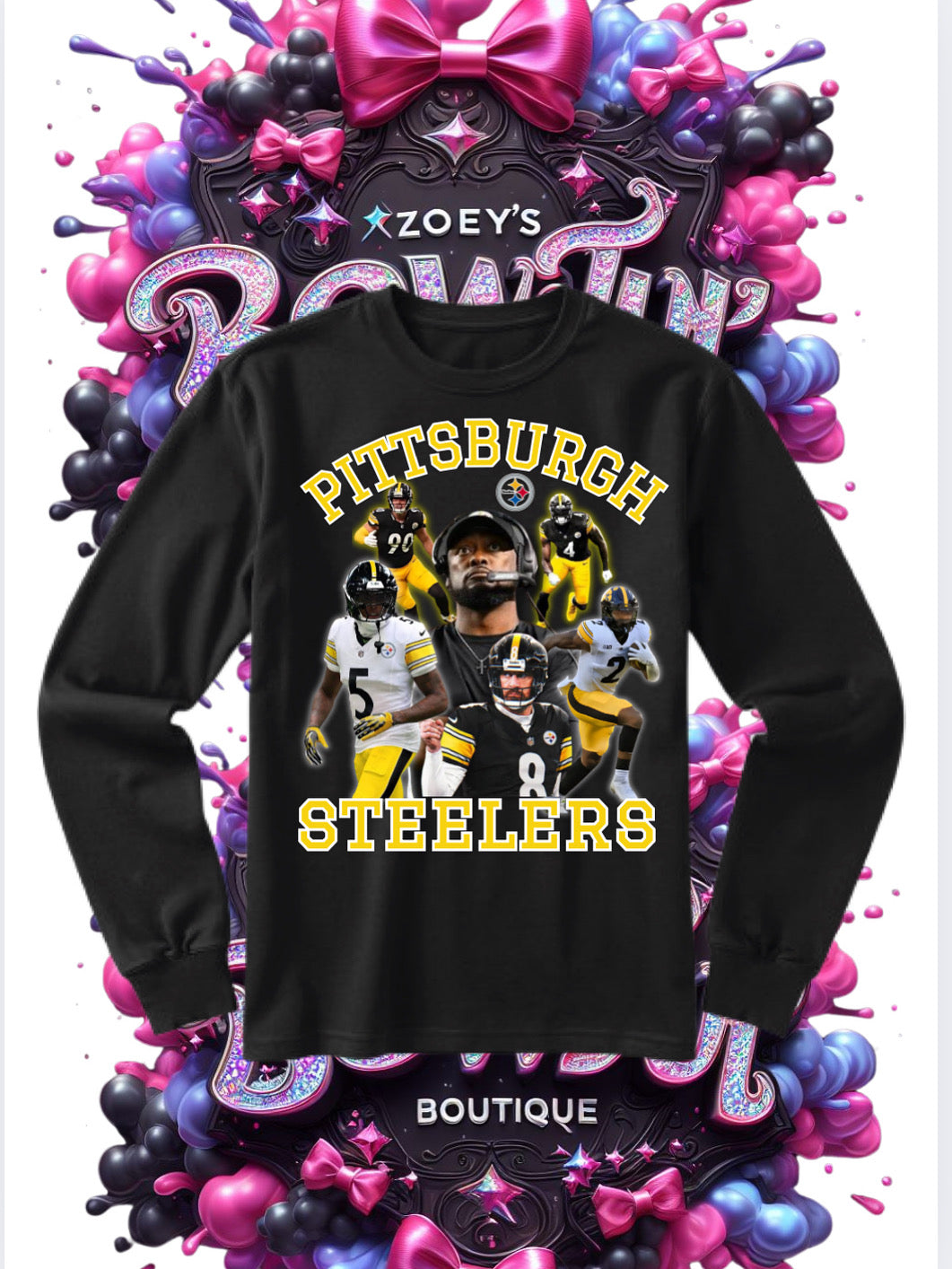 Your favorite black and gold team tee