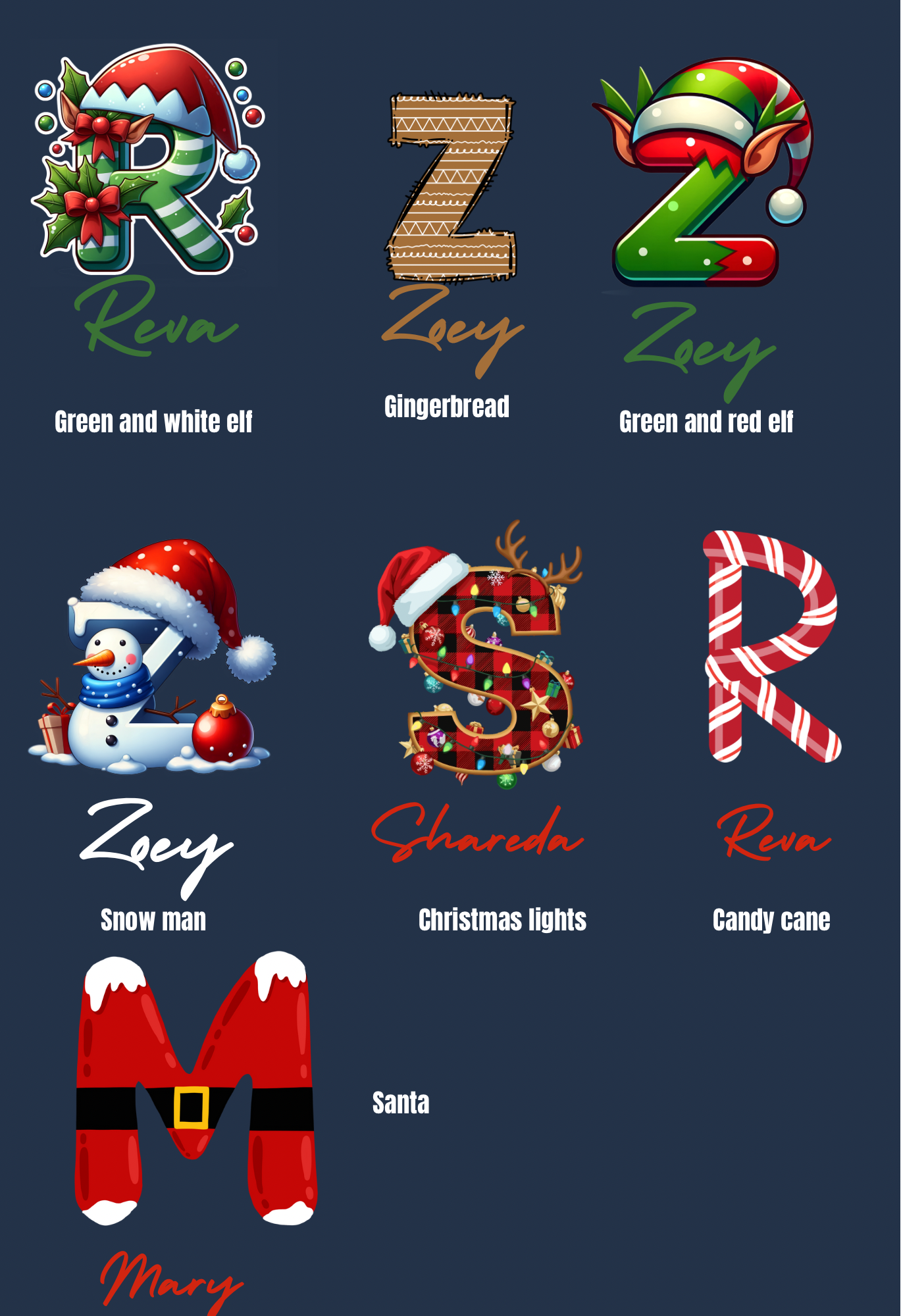 Christmas Baking aprons