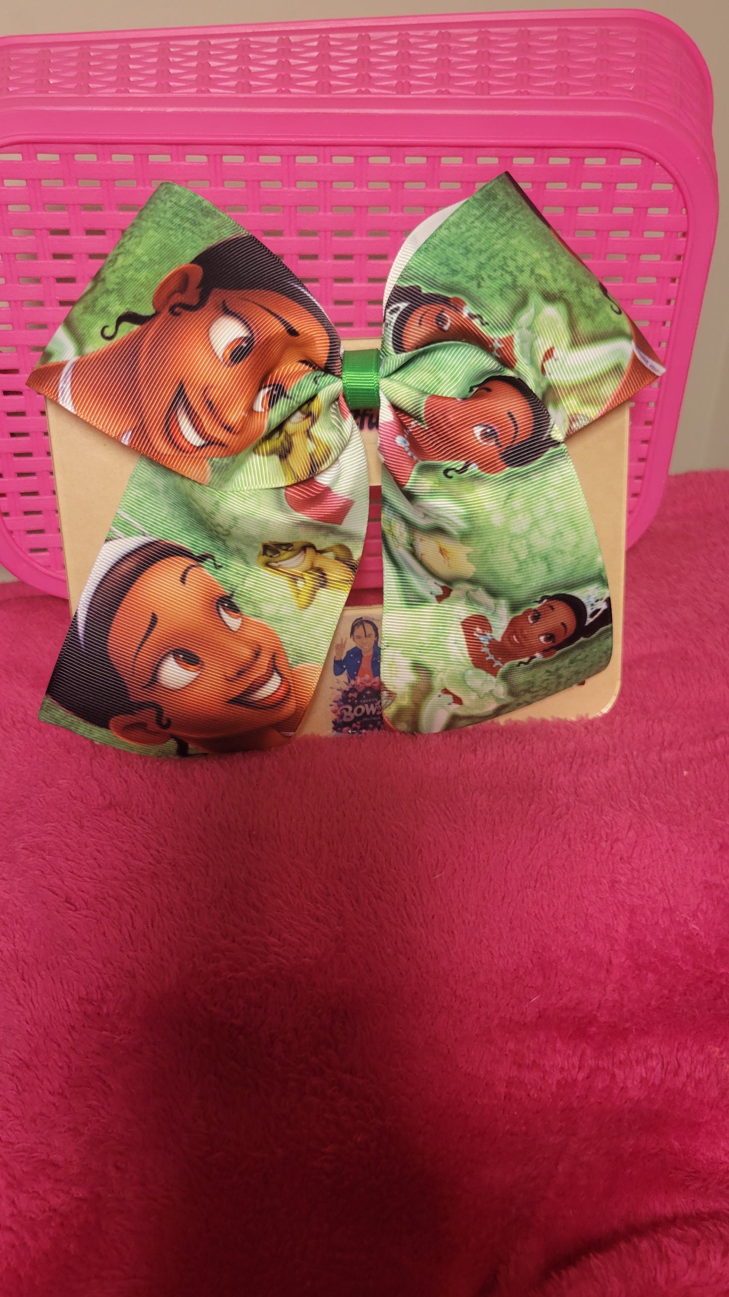 2025 princess Tiana style 2 bow