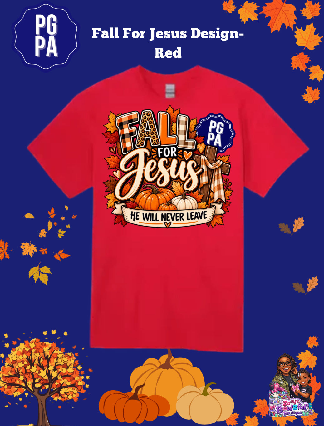 PGPA Fall shirts