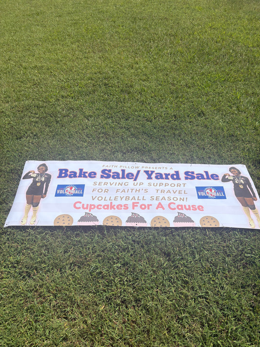 Vinyl custom banners