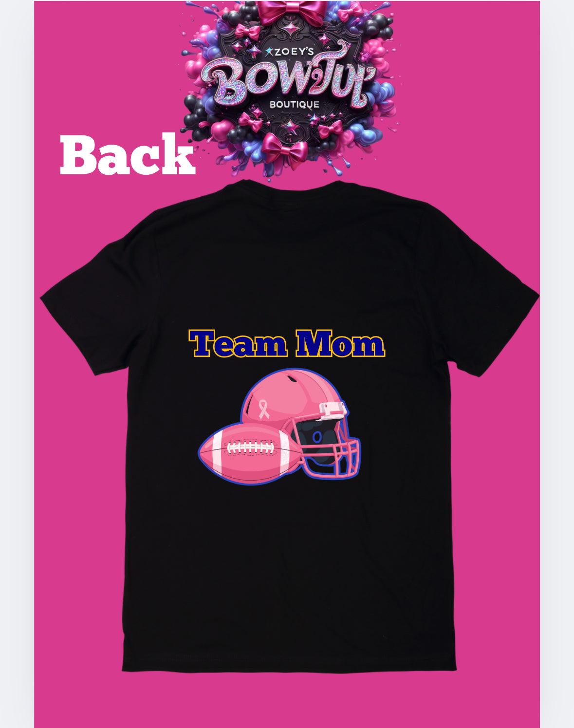 Trojans football and Cheer breast cancer Tees