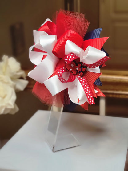 Spiderman stacked bow