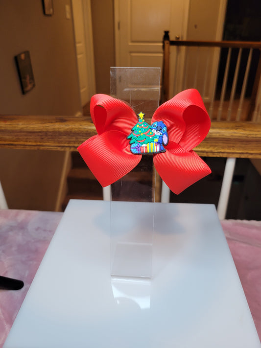 Stich red bow