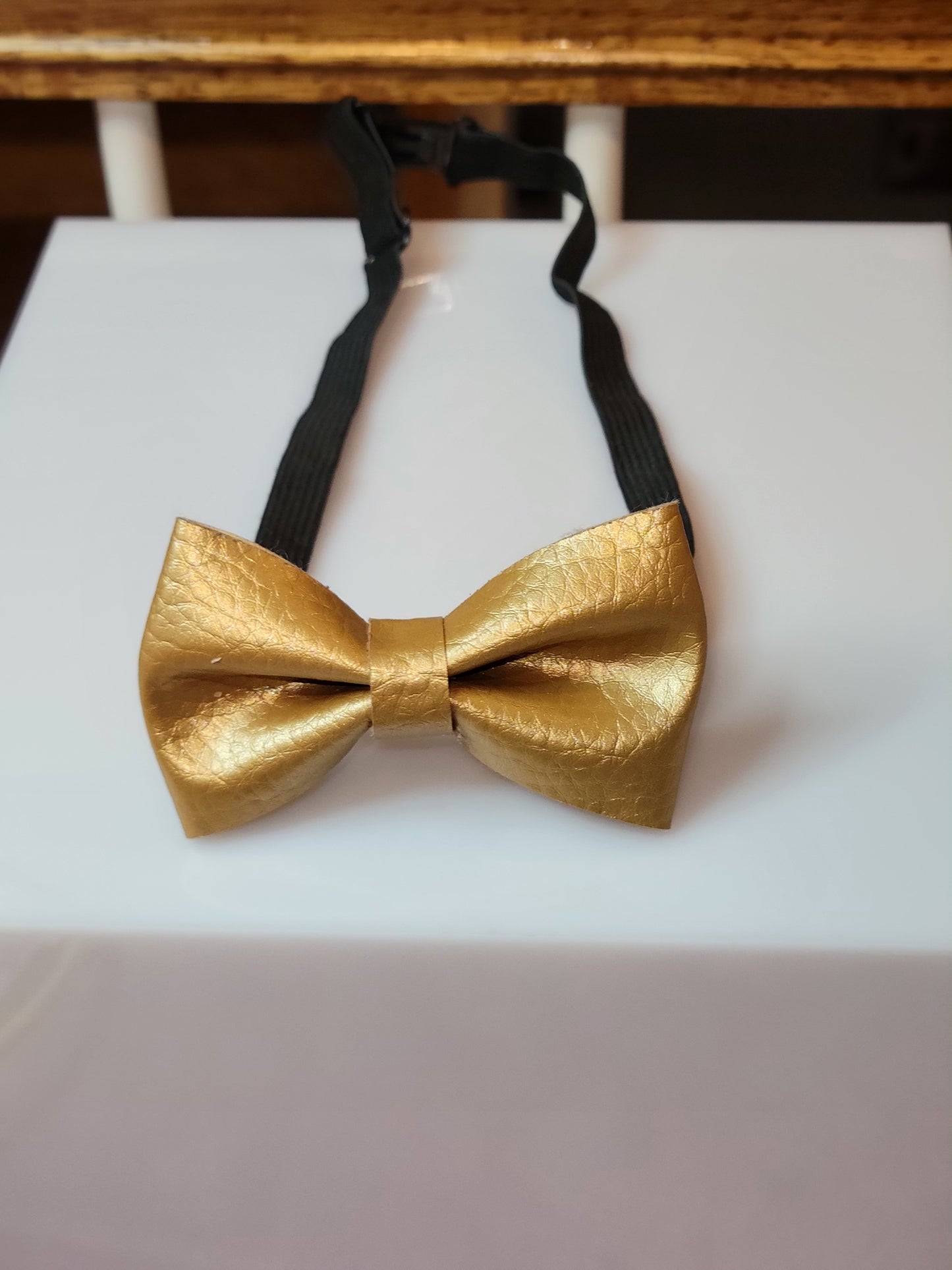 Gold bowtie