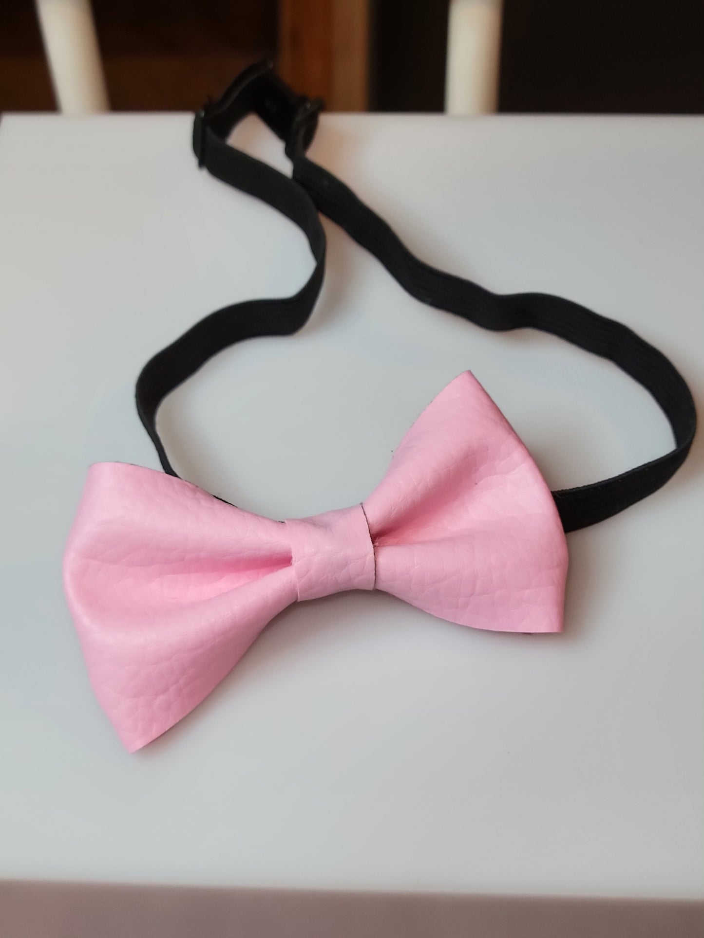 Pink bowtie