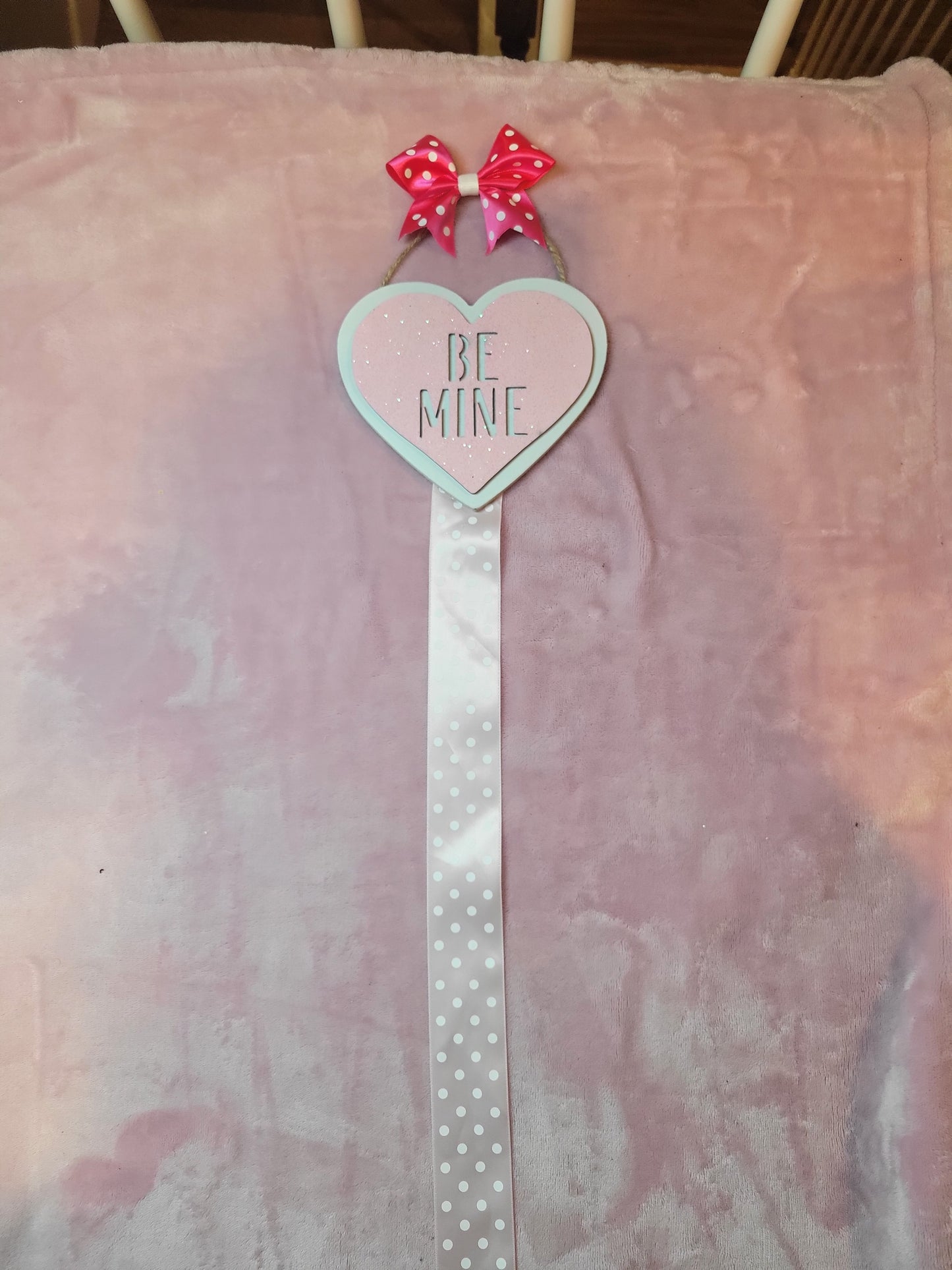 Be mine valentine holder