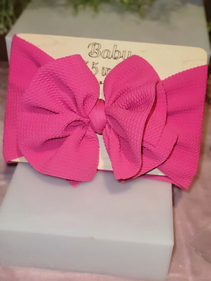 Baby ruffle 2 layer headband