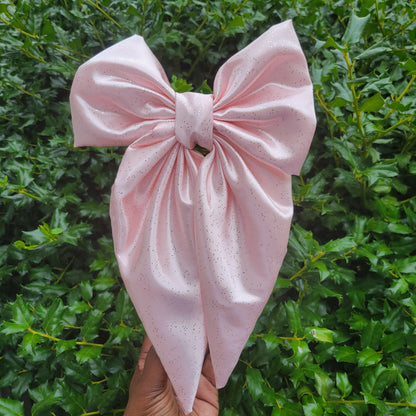 Adult silk bow with tails