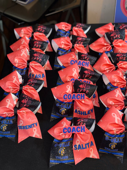 Custom cheer, dance or competition bows