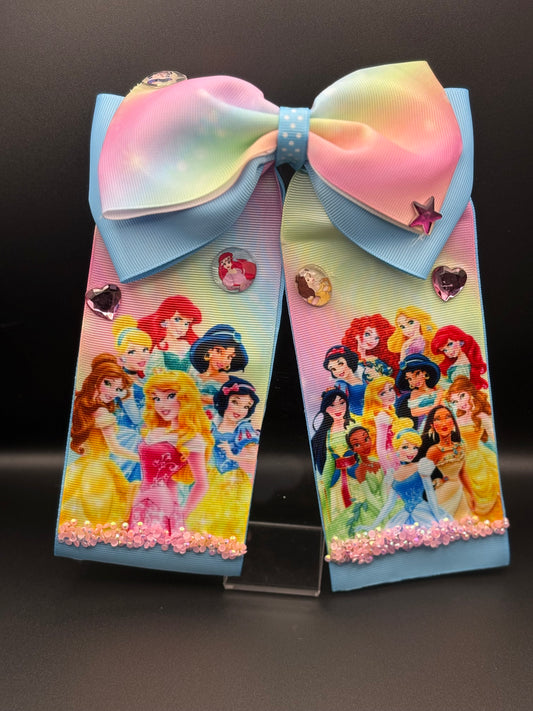 2025 glitter 2 toned 7.5 inch ribbon bows
