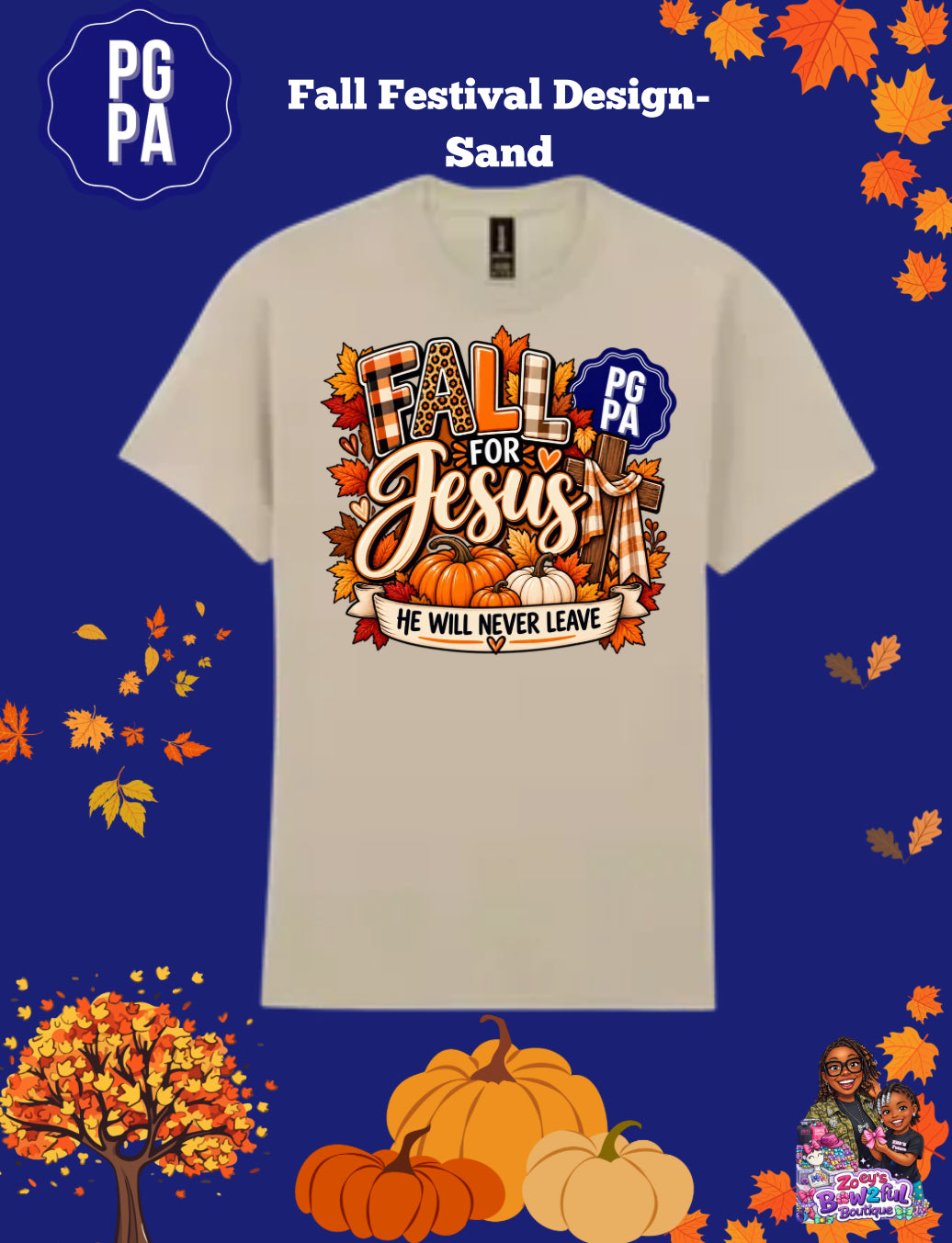 PGPA Fall shirts