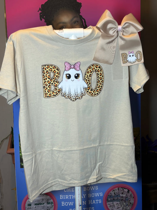 Boo matching tee and B set