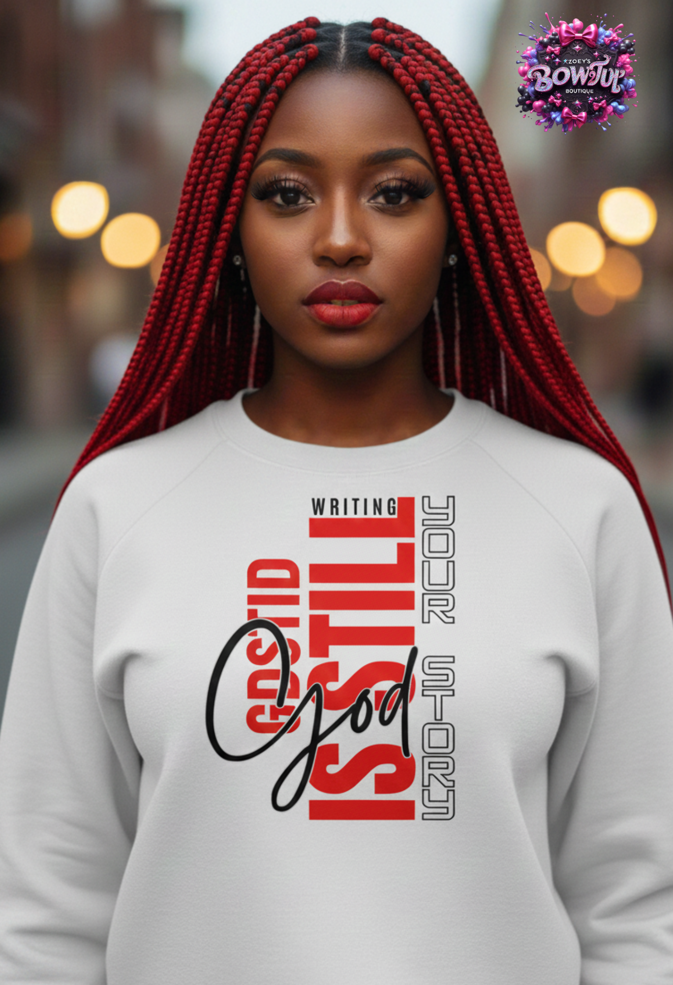 God is still writing your story sweatshirt