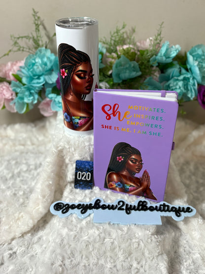 Journal and Tumblers