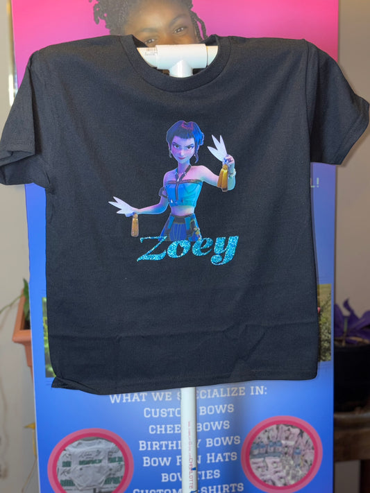 Zoey Huntrix tee