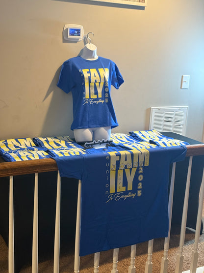 Family reunion/ event shirts