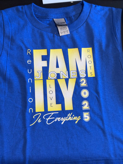 Family reunion/ event shirts