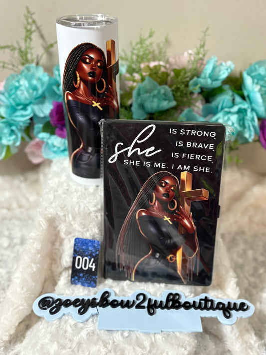 Journal and Tumblers