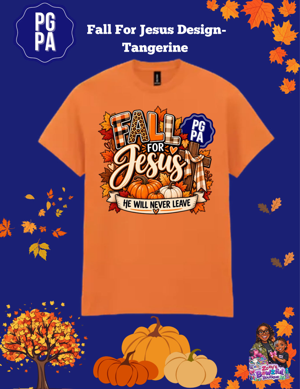 PGPA Fall shirts