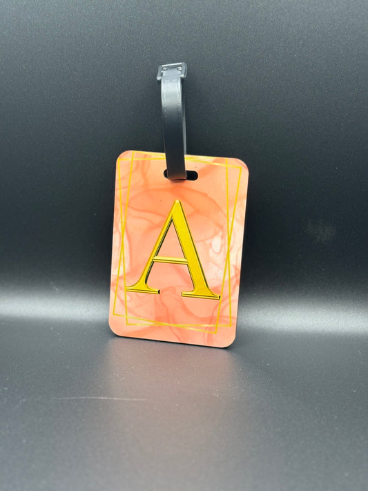 2025 initial luggage tags