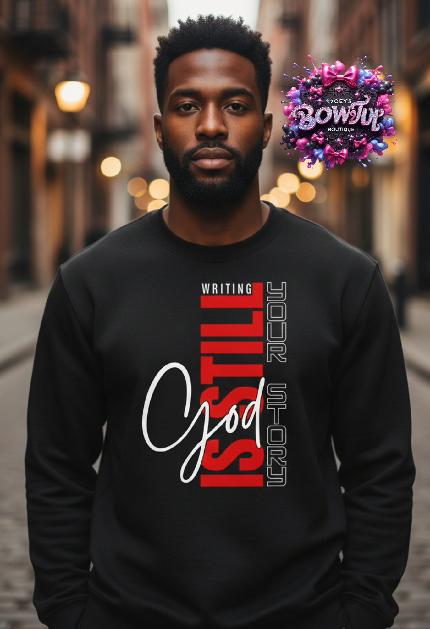 God is still writing your story sweatshirt