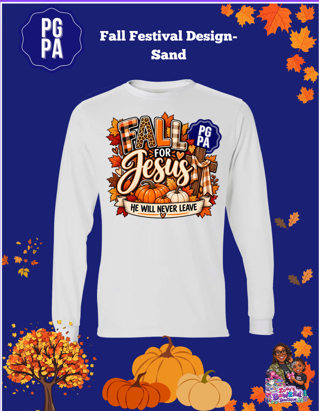 PGPA Fall shirts