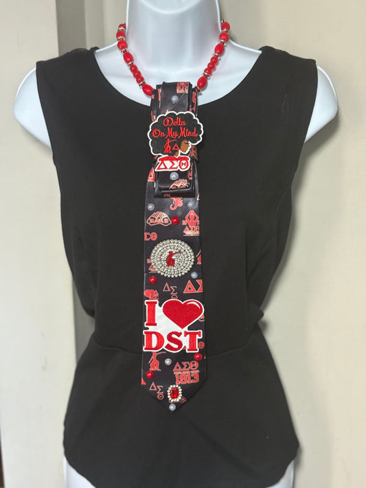 I love DST bling Tie