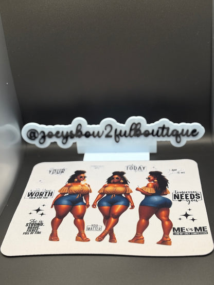 2025 Affirmation mouse pads