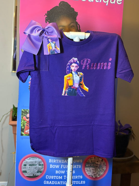Rumi matching youth tee