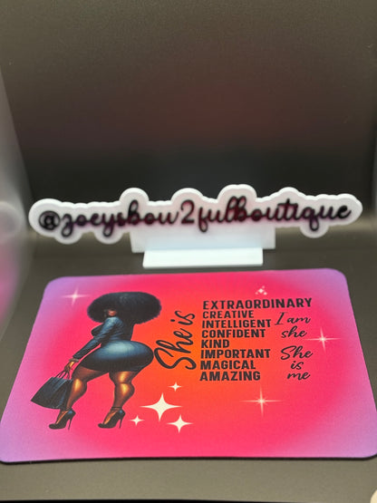 2025 Affirmation mouse pads