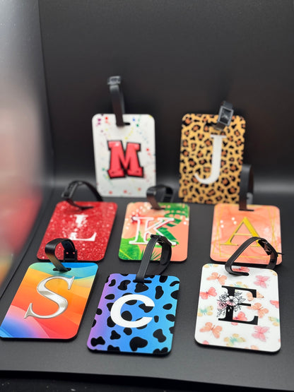 2025 initial luggage tags