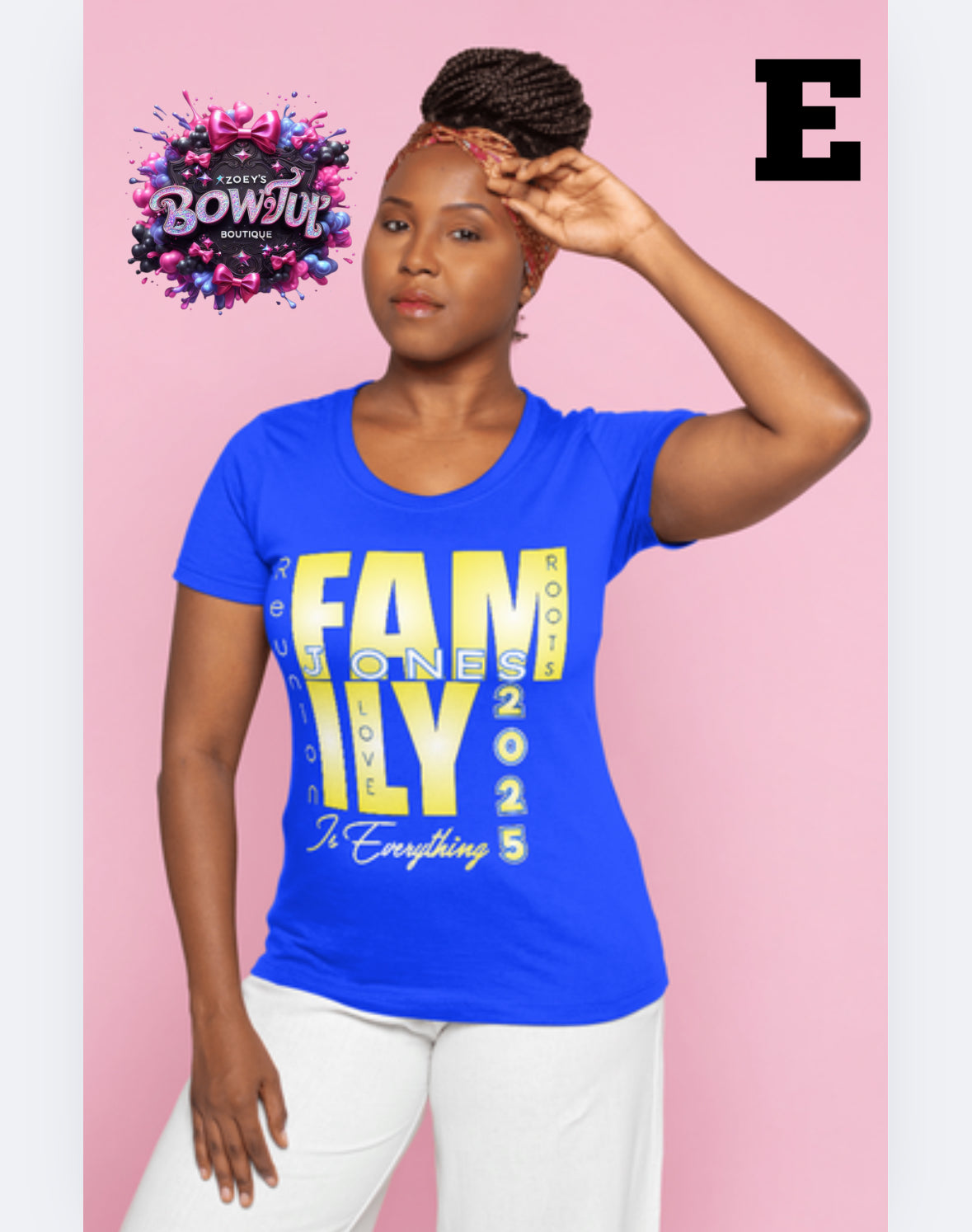 Family reunion/ event shirts