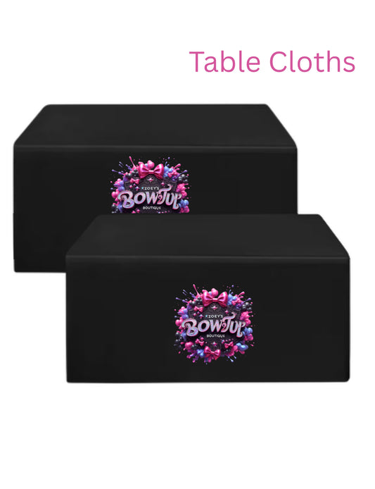 Custom table cloth