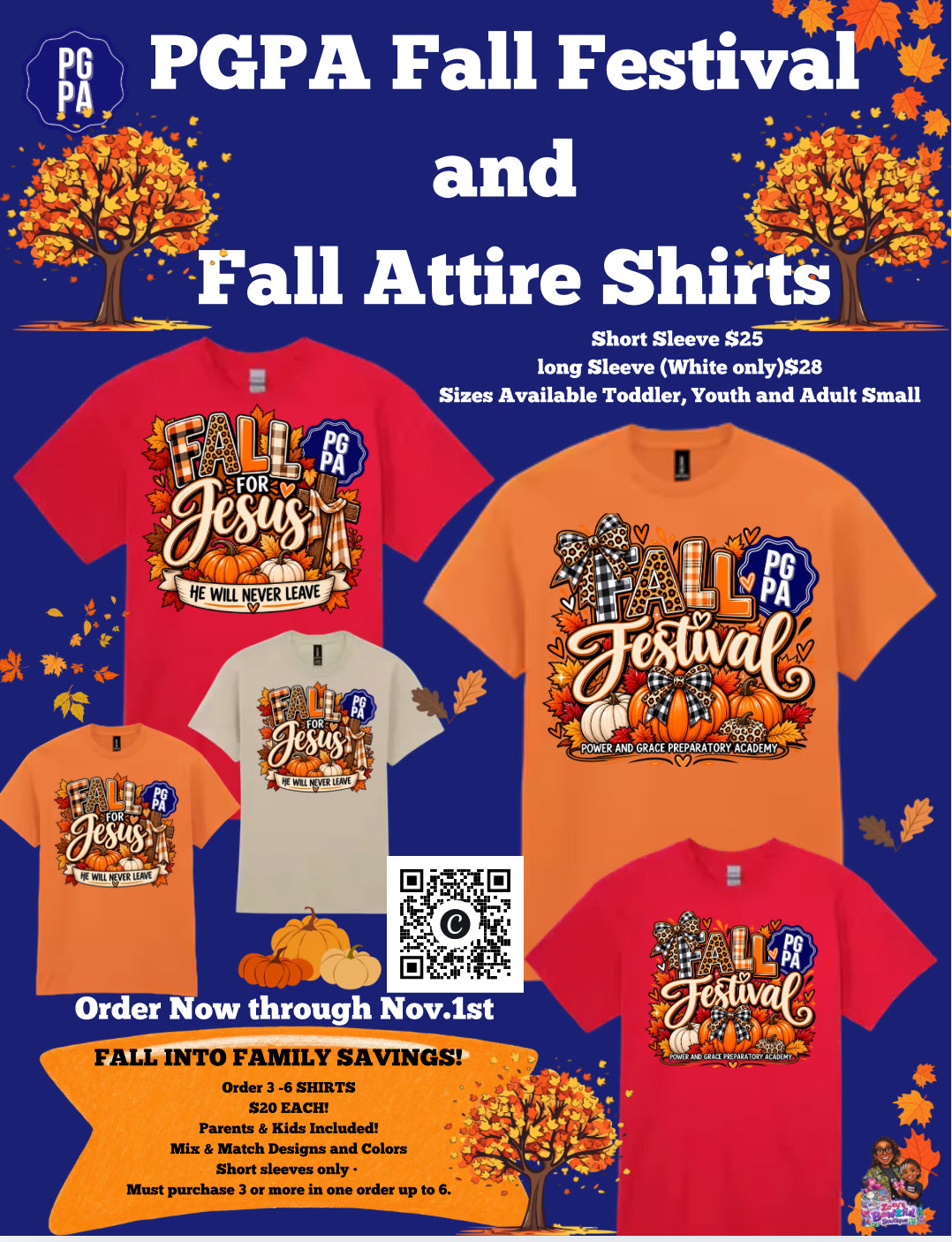 PGPA Fall shirts