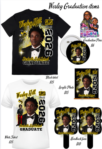Wesley Graduation items 2026