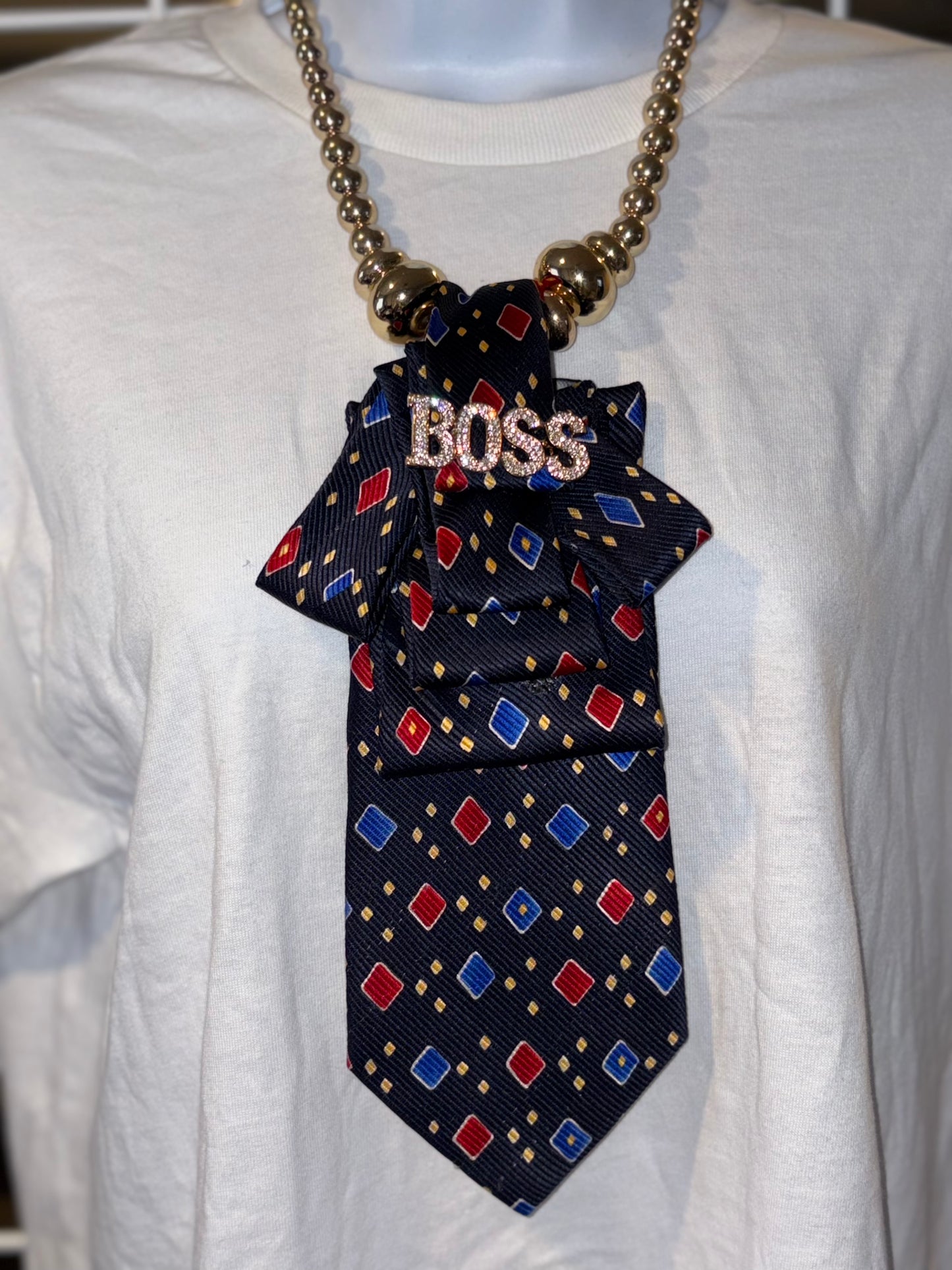Custom bling ties