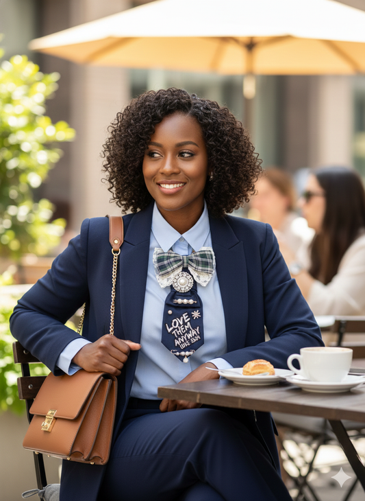 Love them anyway bling tie