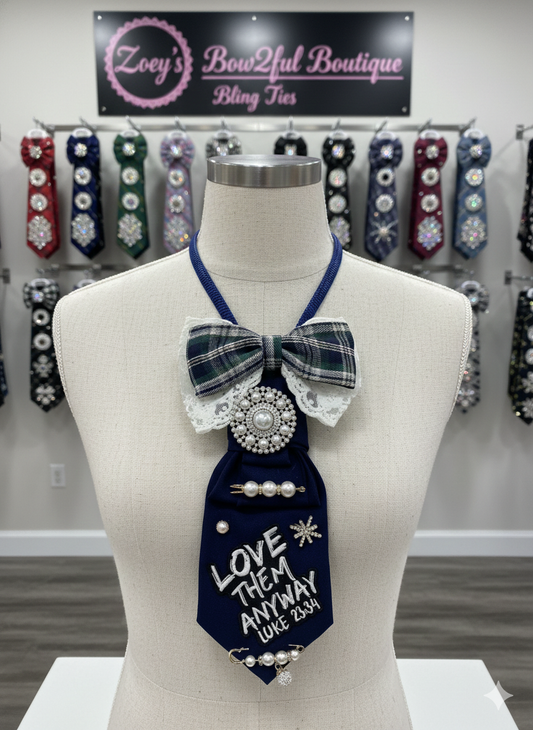 Love them anyway bling tie