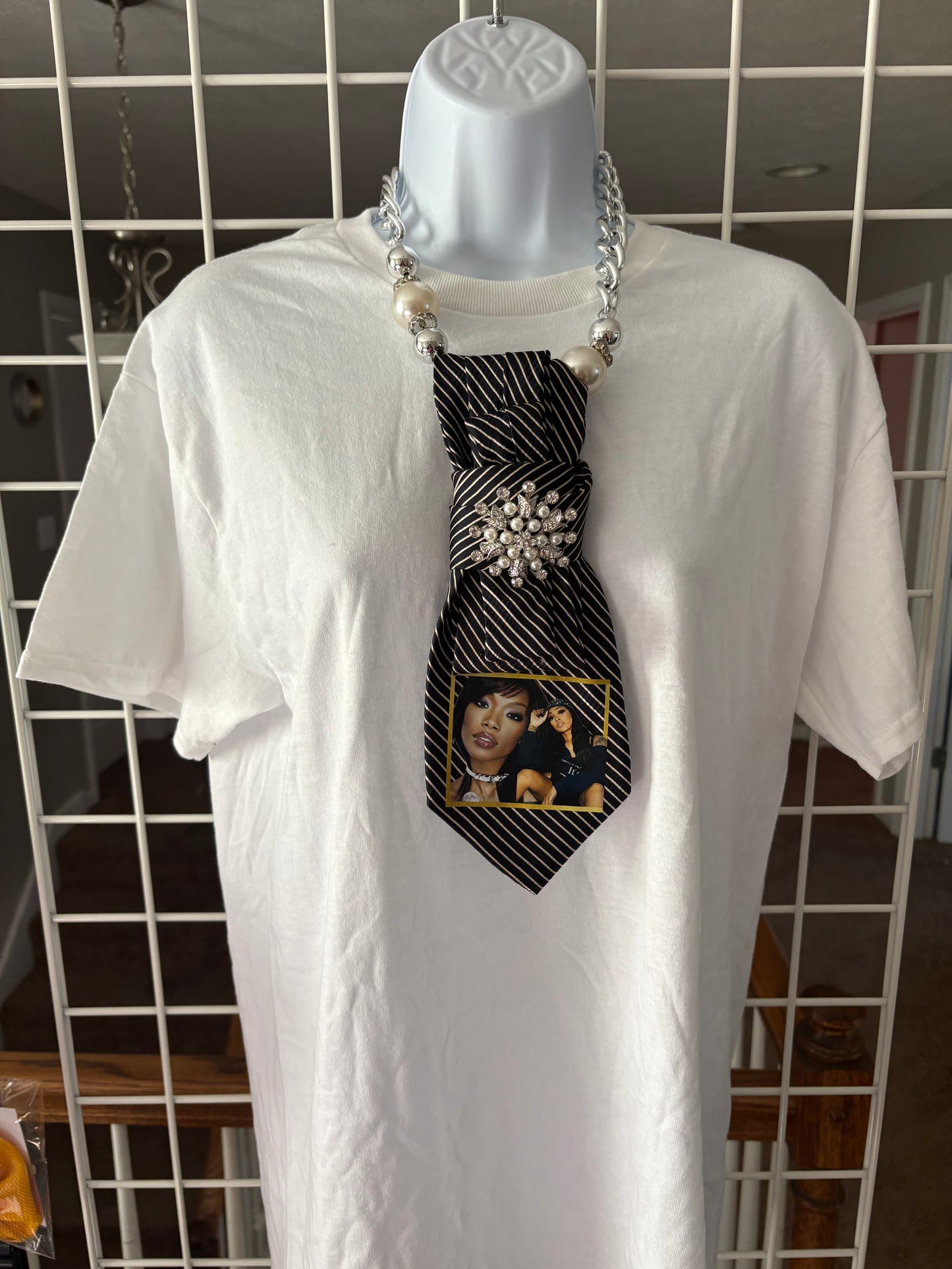 Custom bling ties