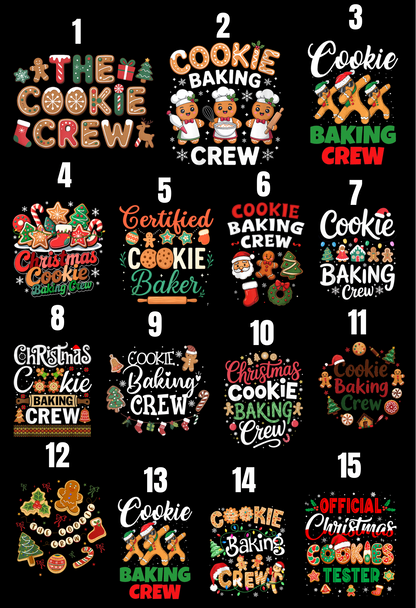 Christmas Baking aprons