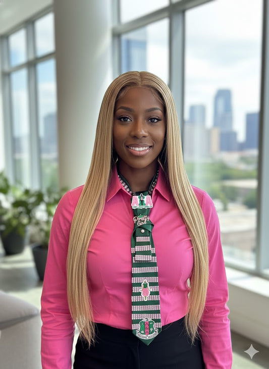 Pretty girl bling tie