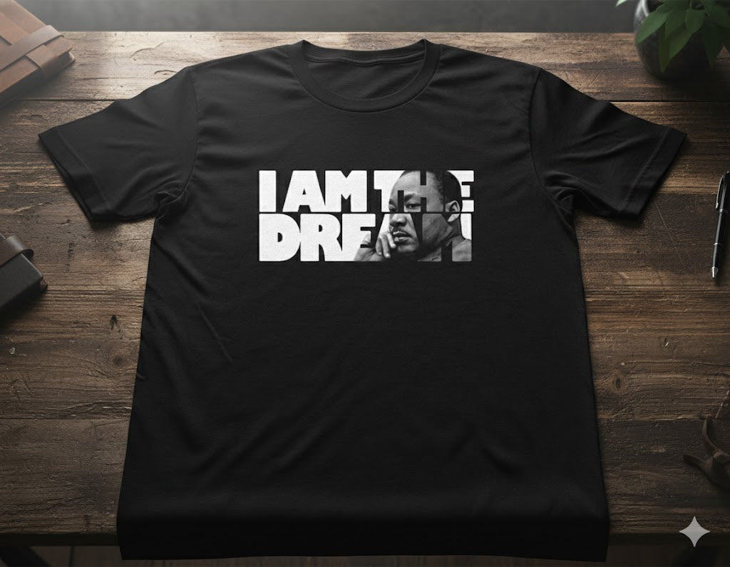 I am the dream black T shirt