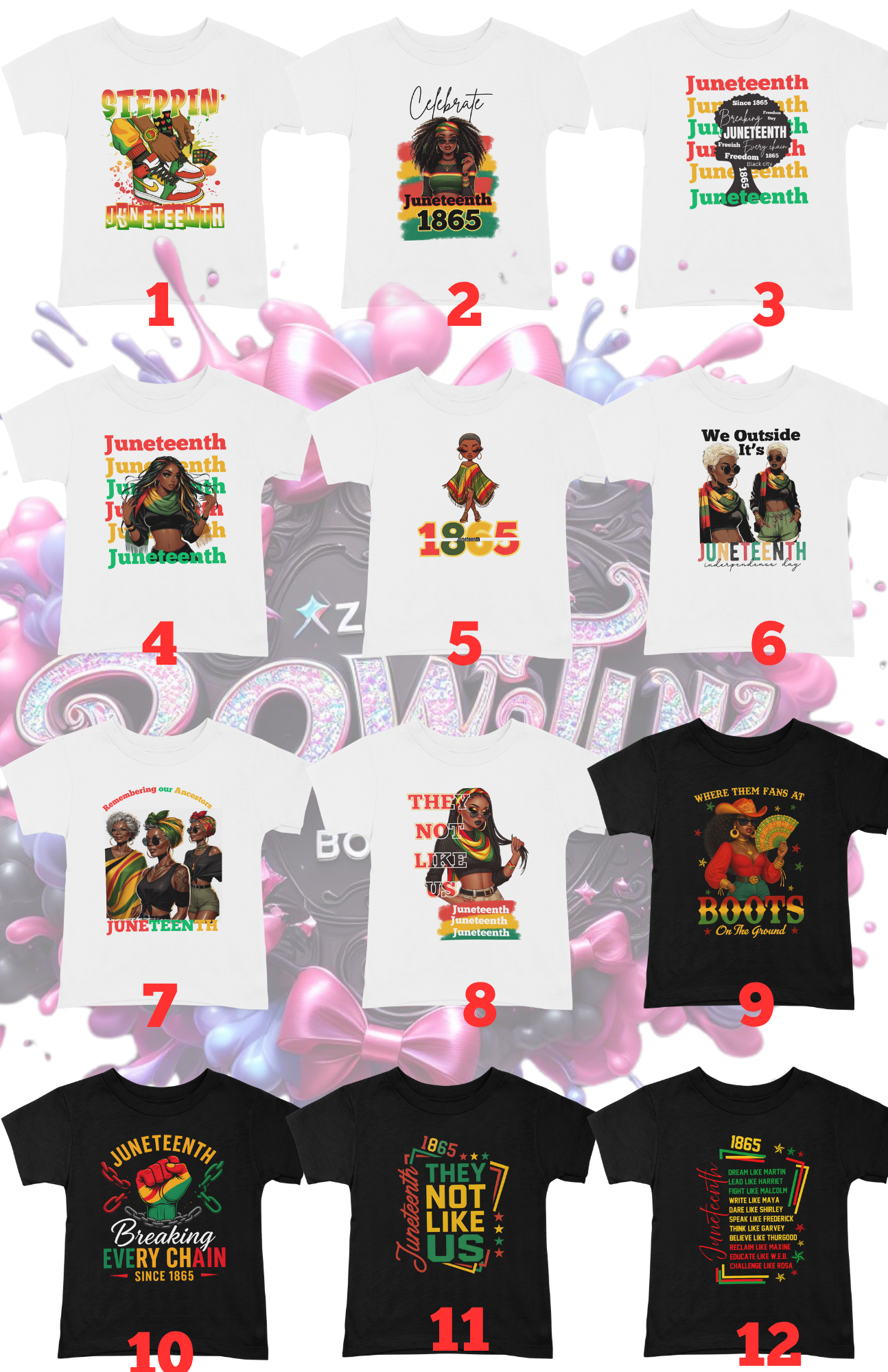 Juneteenth tees