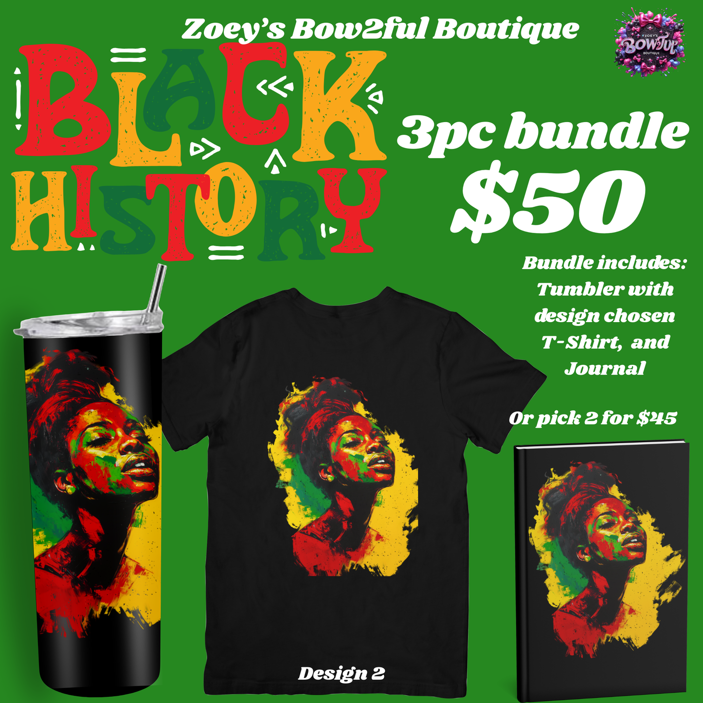 Black History 2026 design bundles