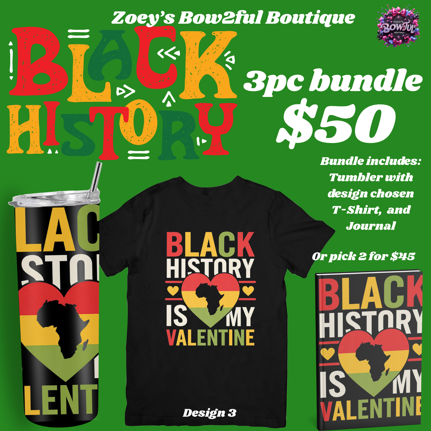 Black History 2026 design bundles