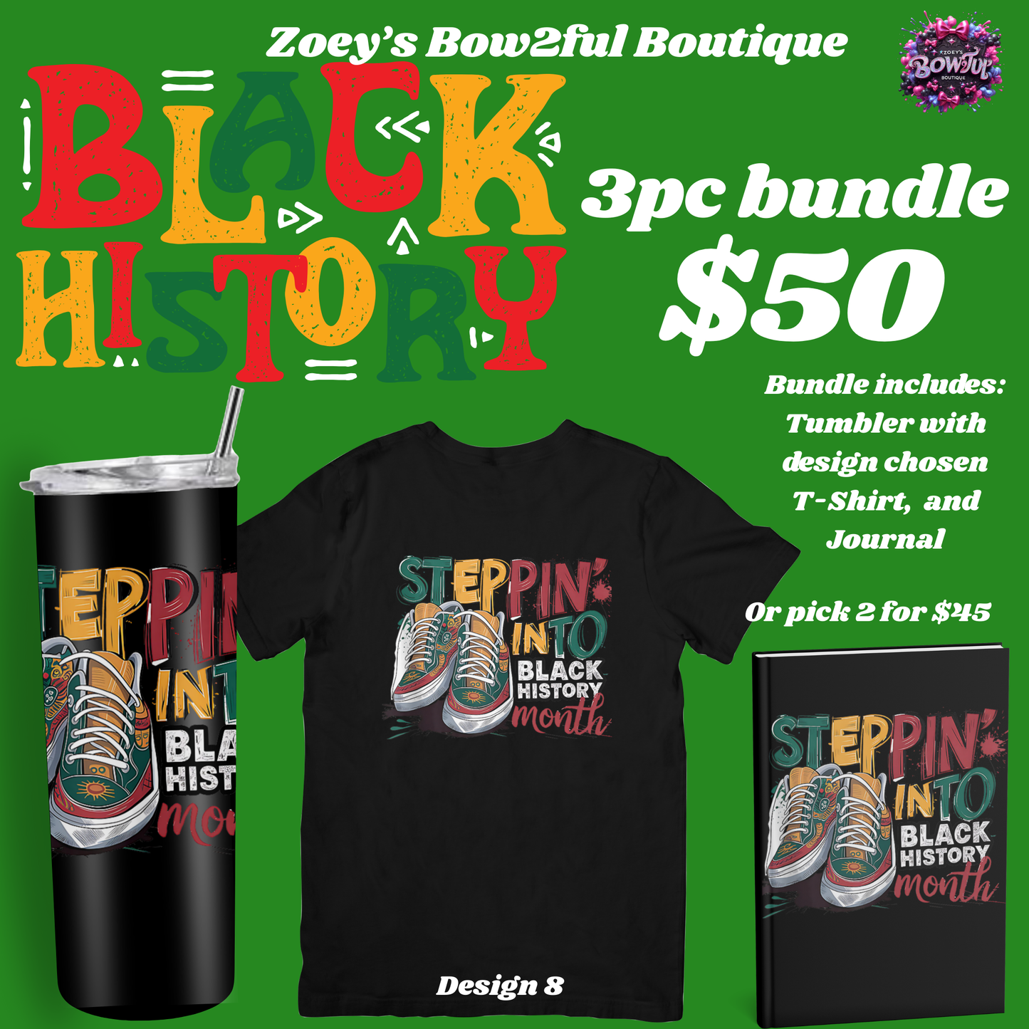 Black History 2026 design bundles