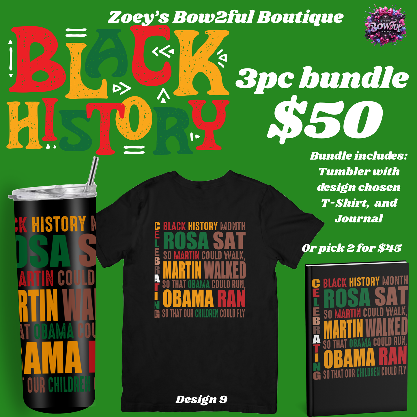 Black History 2026 design bundles
